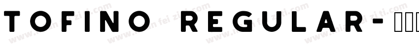 Tofino Regular字体转换